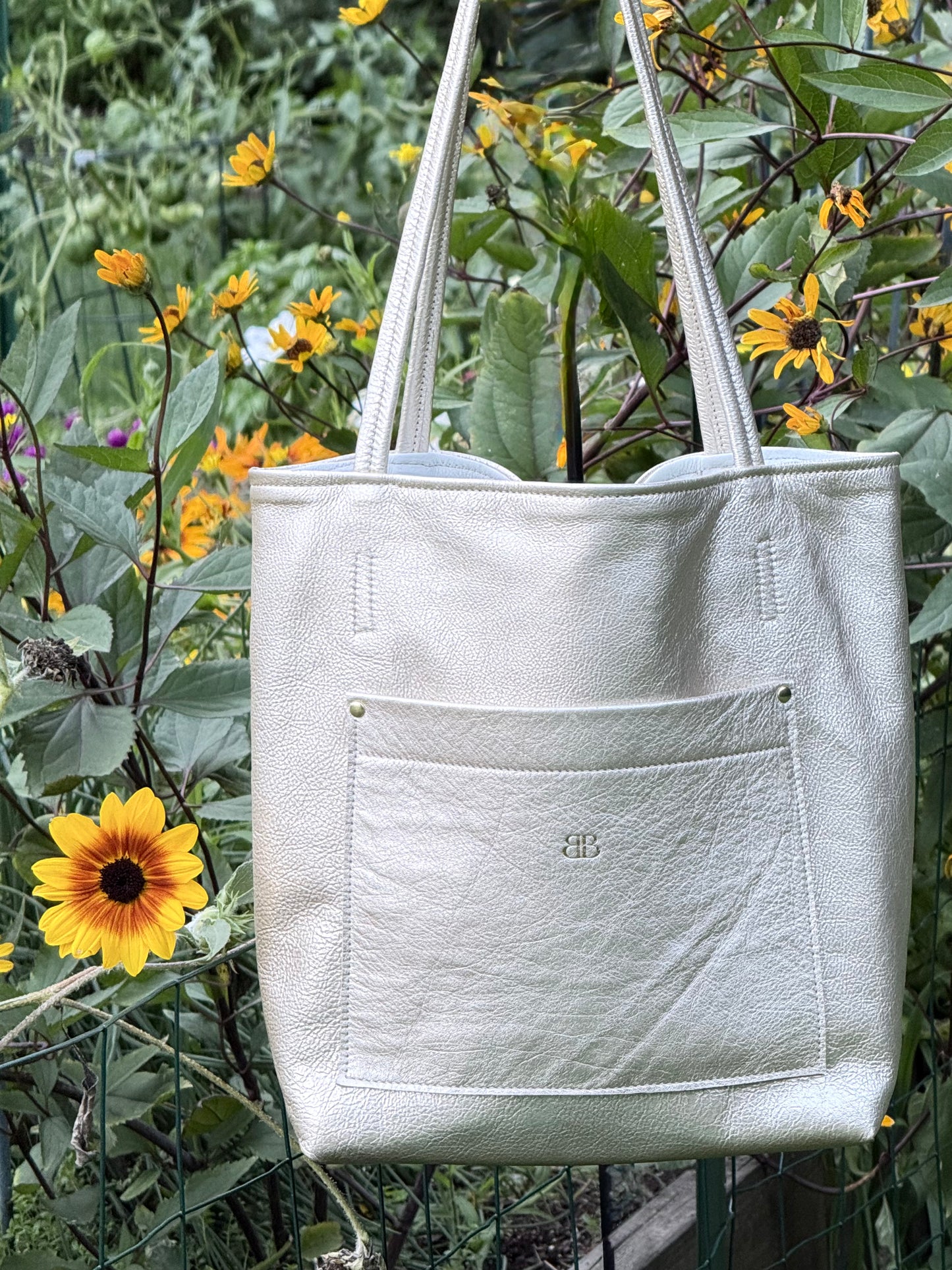 Champagne Innie-Outie Tote