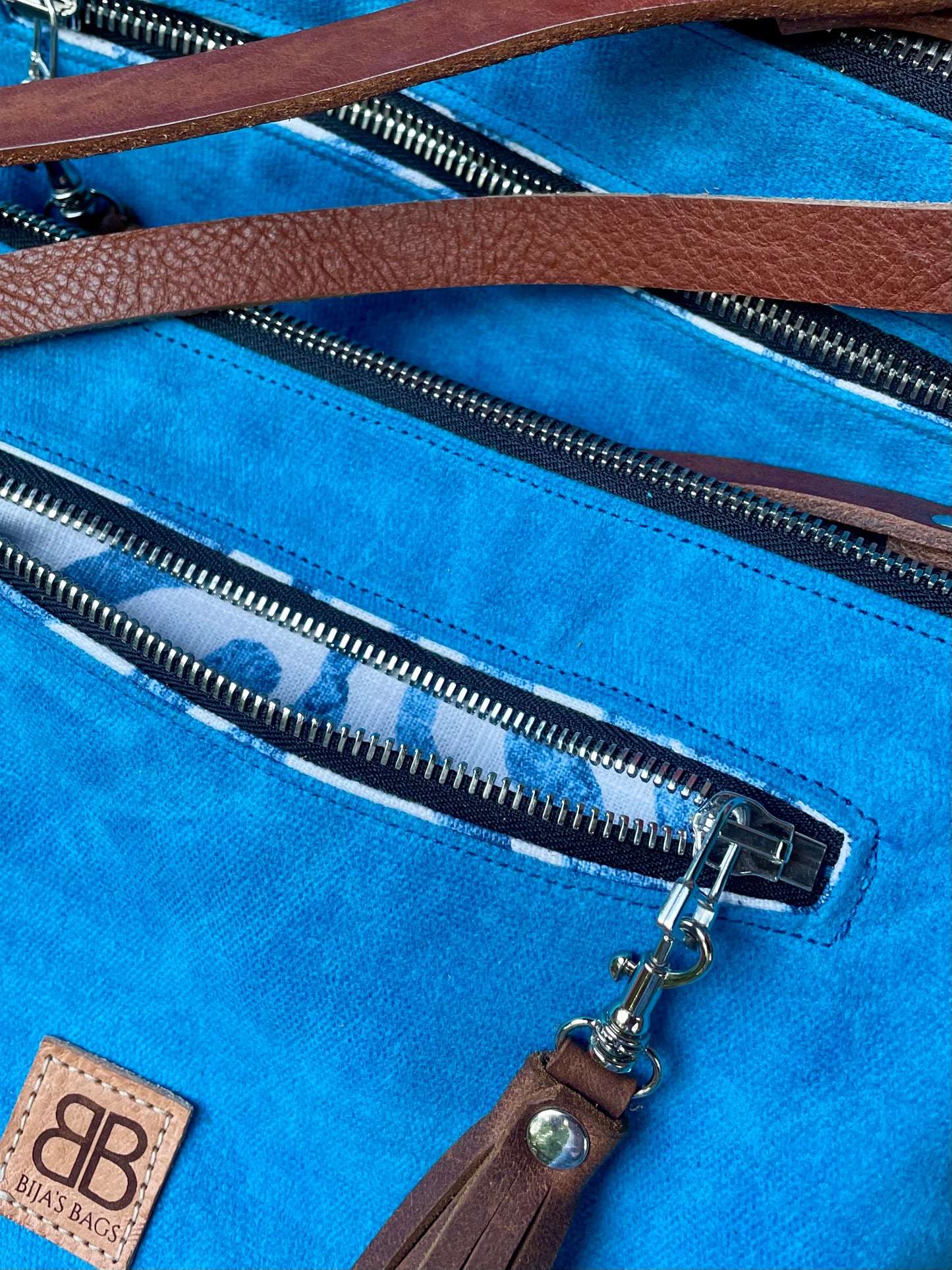 BABY BERTHA - Waxed Canvas Tote