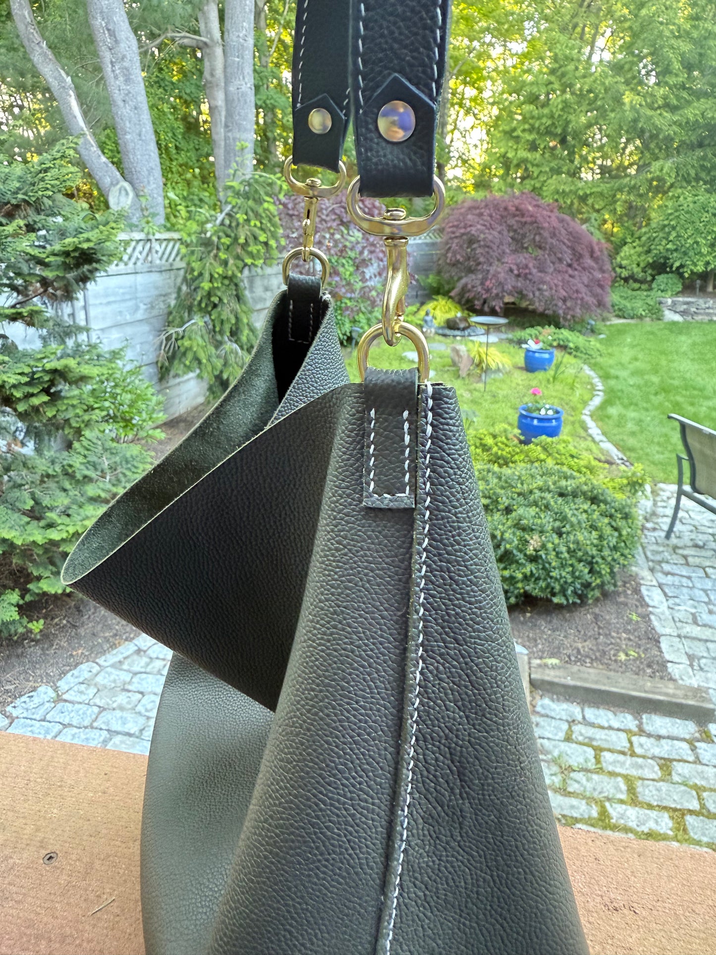 Italian Dollaro hand stitched Tote