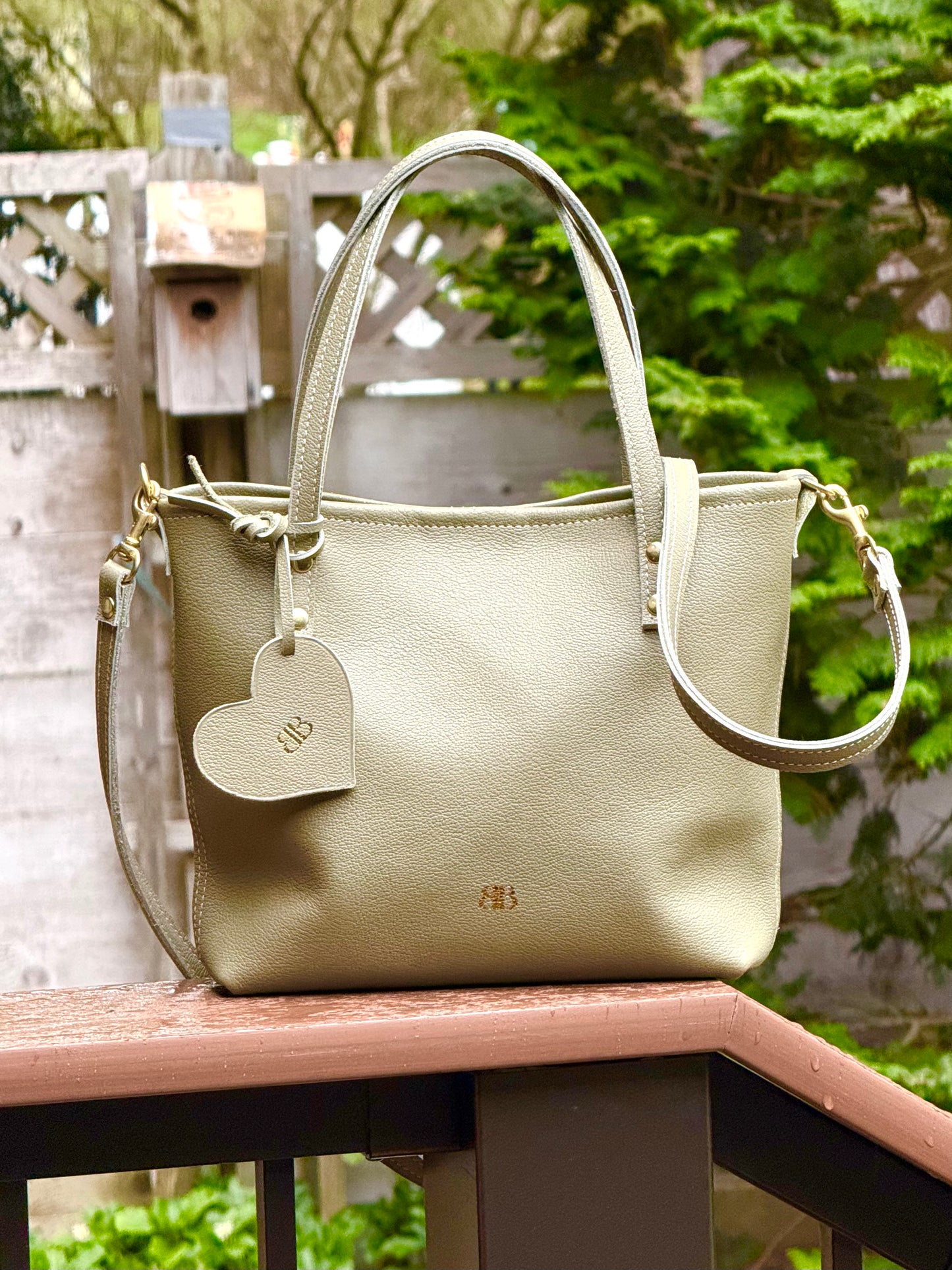 LIZA "Lined with Lambskin" Cross Body