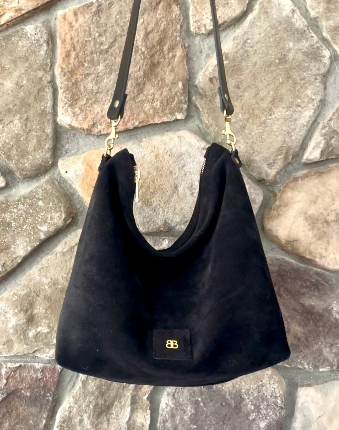 SOPHIA ~ Suede Hobo