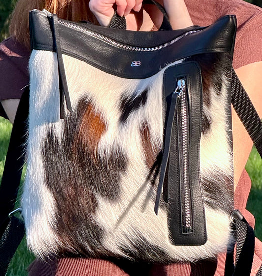 Denver Backpack - Hairy Cow Edition
